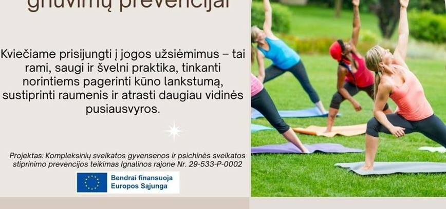Sveikatingumo mankštos traumų ir griuvimų prevencijai