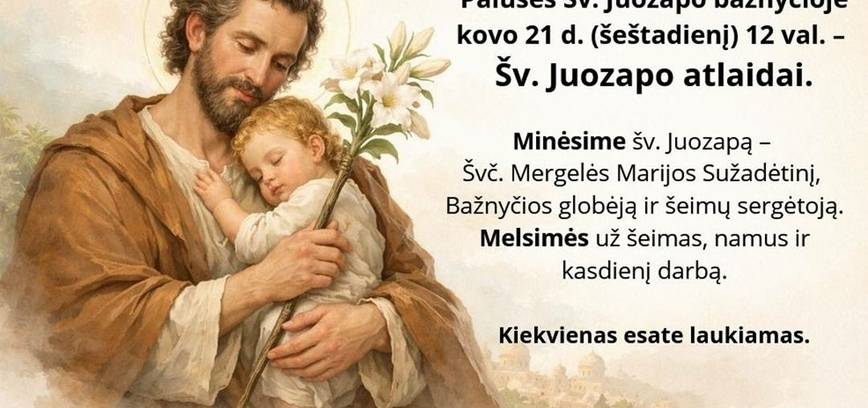 Šv. Juozapo atlaidai