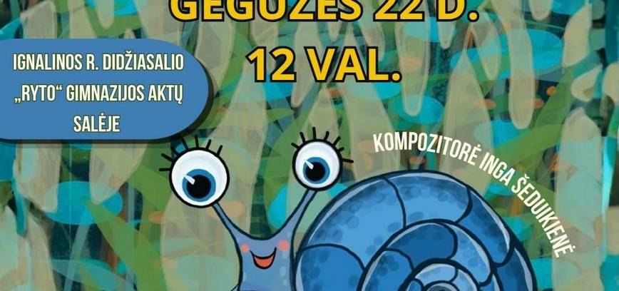 Miuziklas visai šeimai „Mėlyna sraigė“