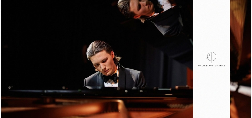 Konzert von Povilas Norkūnas, Gewinner des 10. Internationalen Stasys Vainiūnas-Klavierwettbewerbs