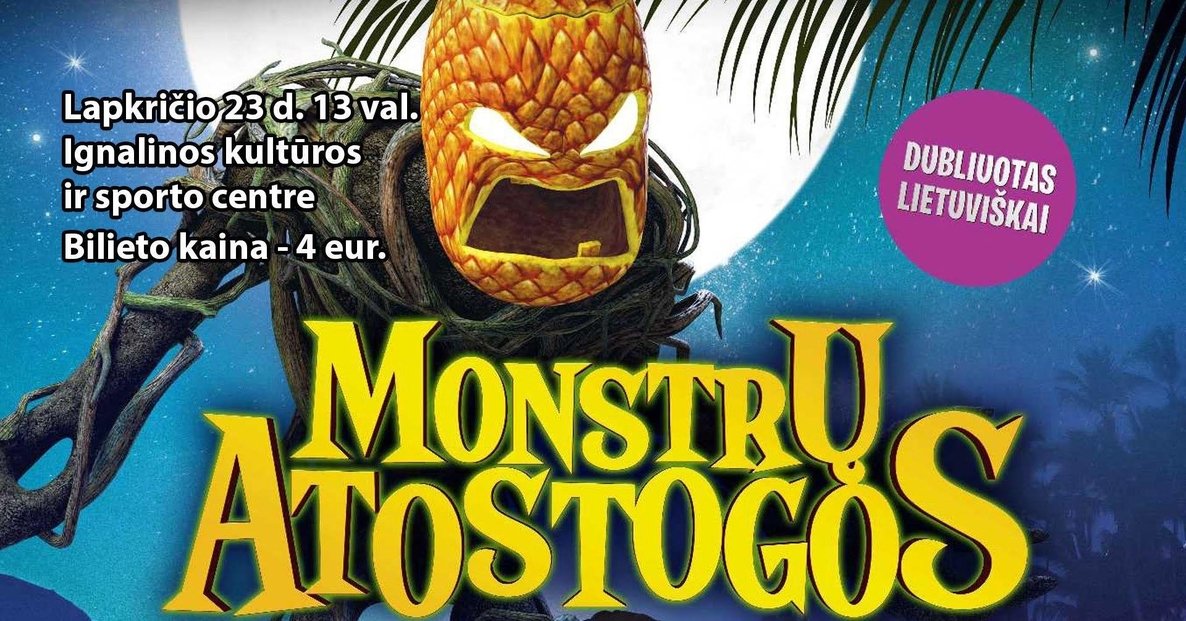 Filmas „Monstrų atostogos“
