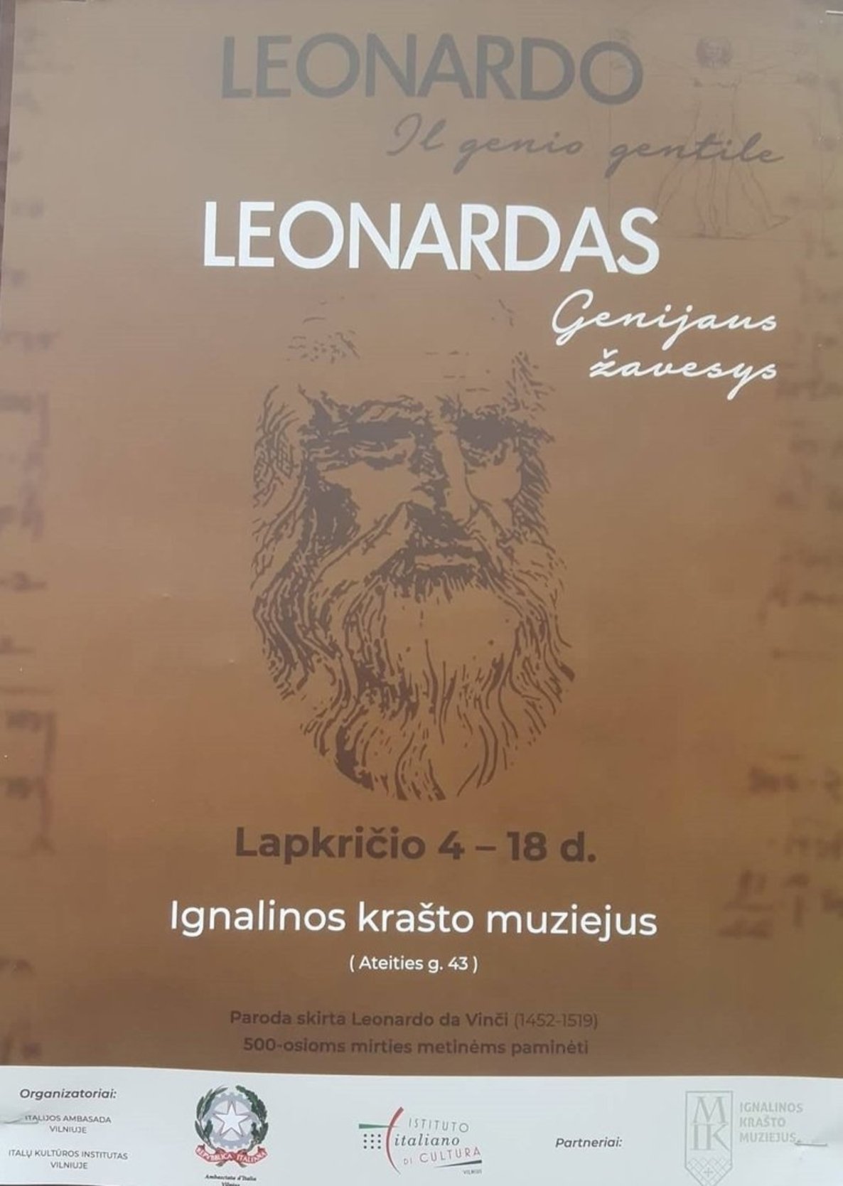 Exhibition “Leonard. Genius Charm ”