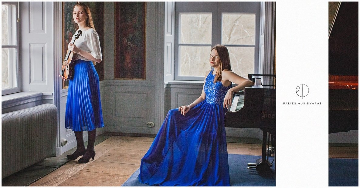 Kalėdos muzikos ritmu: Duo Meraki Sweden (fortepijonas, smuikas)