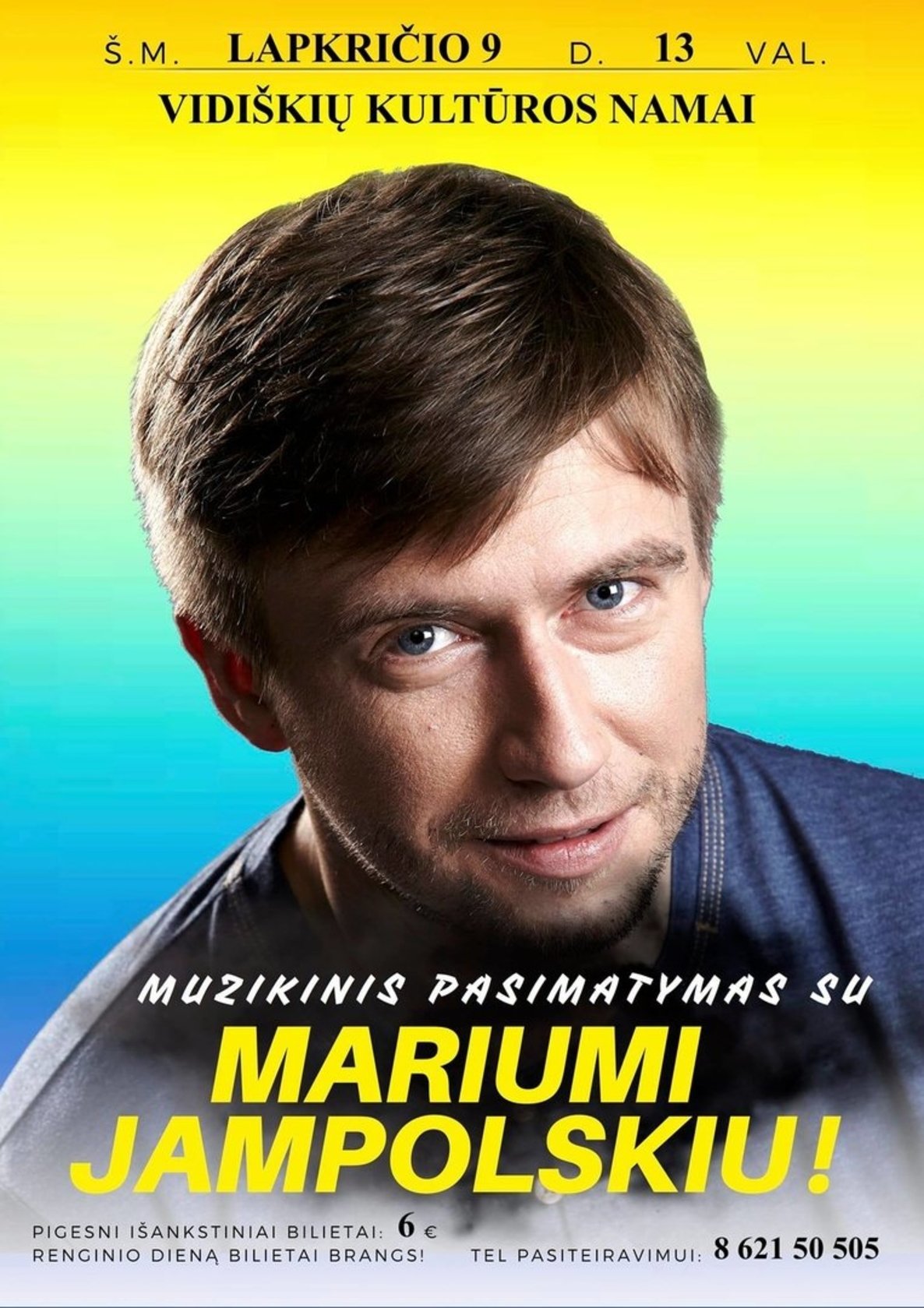 Muzikinis pasimatymas su Mariumi Jampolskiu