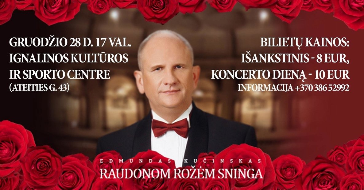 Edmundas Kučinskas - Raudonom rožėm sninga