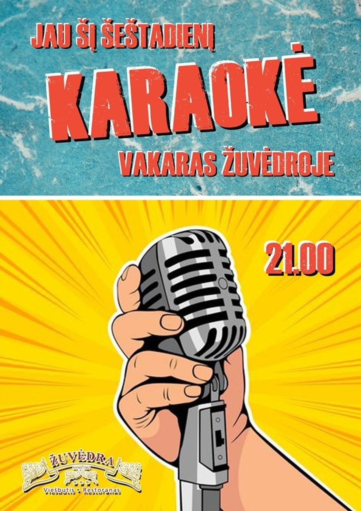 Karaokė vakaras Žuvėdroje
