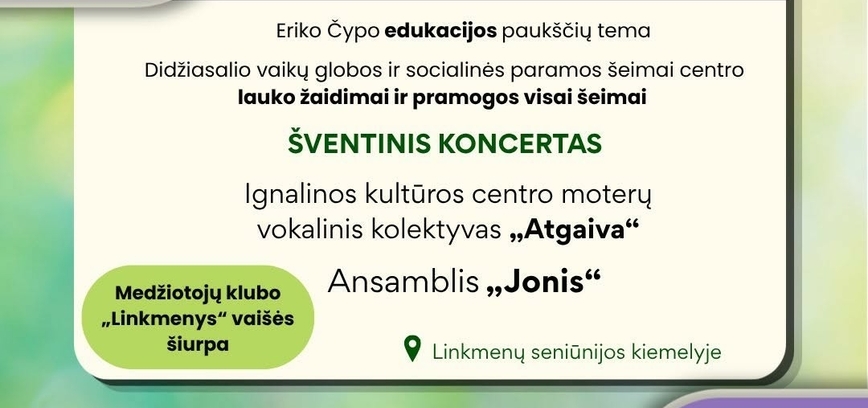 Paroda „Linkmenys – žmonės, kurie kuria“