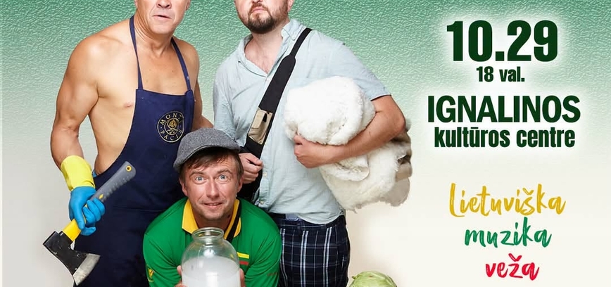 Grupė ČILINAM | Teatralizuotas koncertas „Lietuviška muzika veža“