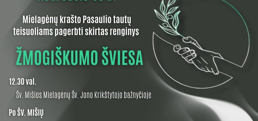 „Žmogiškumo šviesa“
