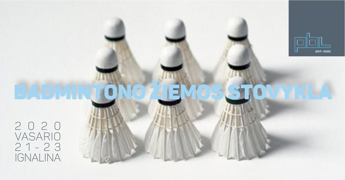 PBL badmintono žiemos stovykla Nr. 14