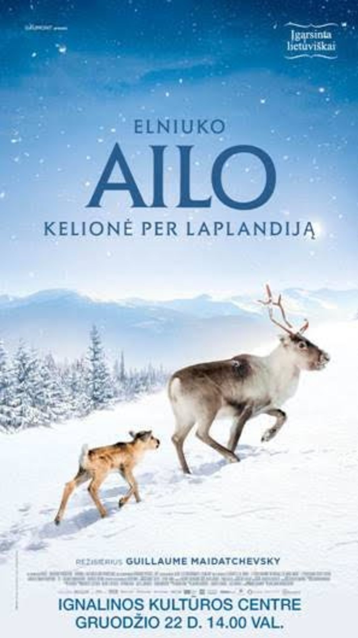 Kino filmas  „Elniuko Ailo kelionė per Laplandiją