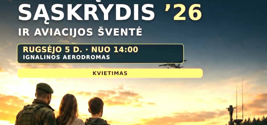 ŠAULIŲ SĄSKRYDIS ’26 IR AVIACIJOS ŠVENTĖ