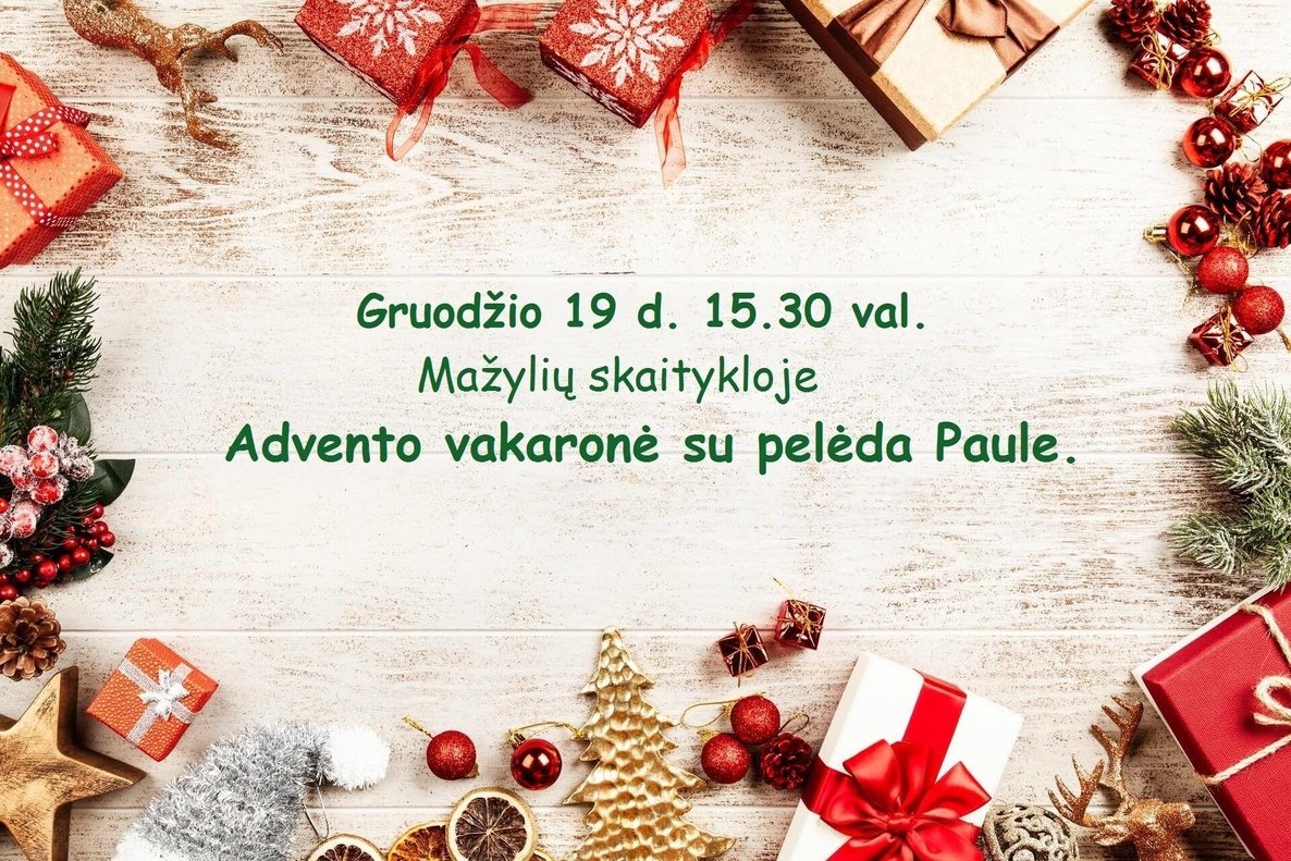 Advento vakaronė su pelėda Paule