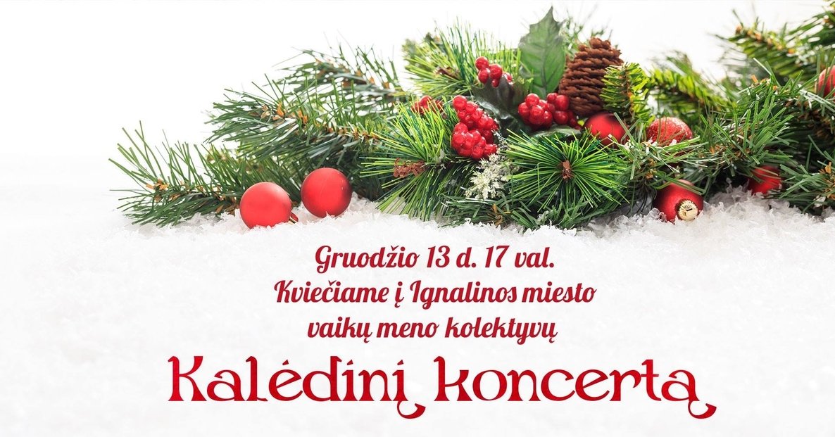 Ignalinos miesto vaikų meno kolektyvų muzikinis  koncertas