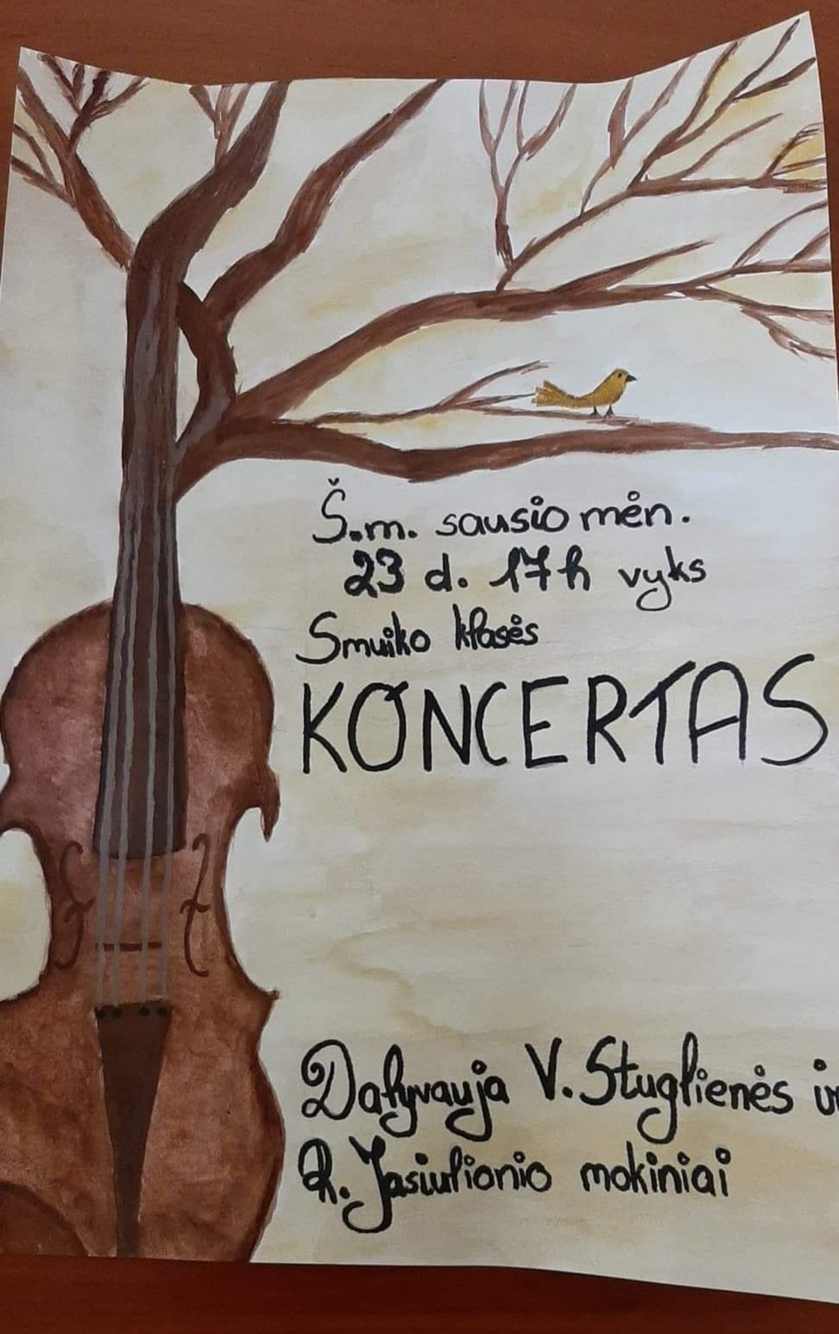 Smuiko klasės koncertas