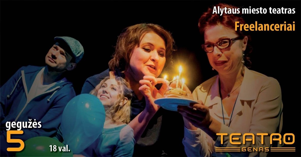 Alytaus miesto teatro spektaklis „Freelanceriai"