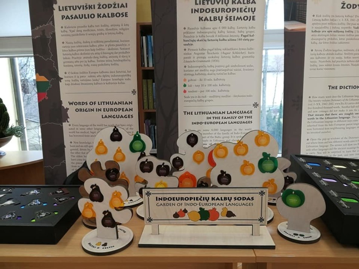 Educational Exhibition of the Lithuanian Language Institute “Touch the Lithuanian Language with Your Hands”
