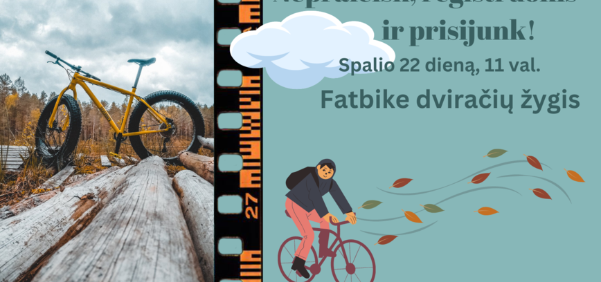 Fatbike dviračių žygis