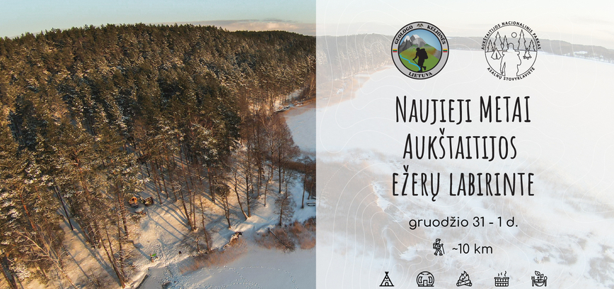 Naujieji metai Aukštatijos ežerų labirinte