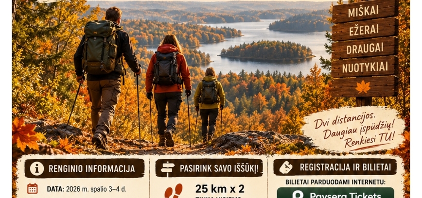 Žygis „ Miškais ATEINA ruduo“