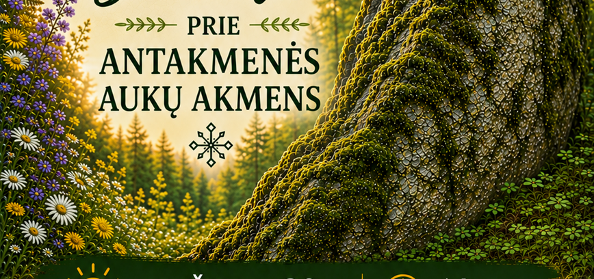 Rasų šventė prie antakmenės aukų akmens