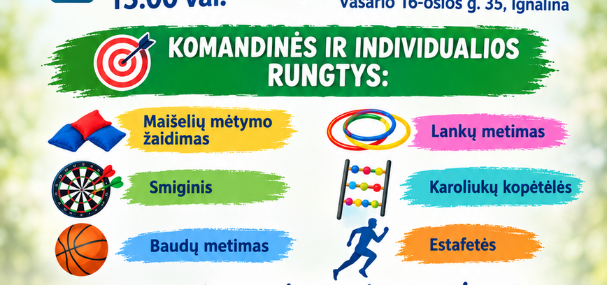 Ignalinos rajono senjorų sporto žaidynės