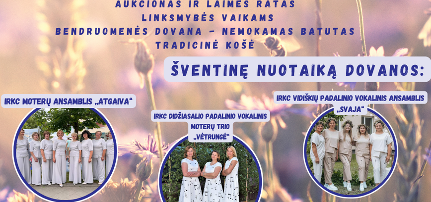 Vasaros palydų šventė Vidiškėse