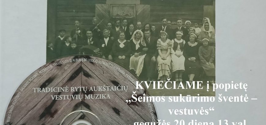 Popietė Linkmenyse „Šeimos sukūrimo šventė - vestuvės“