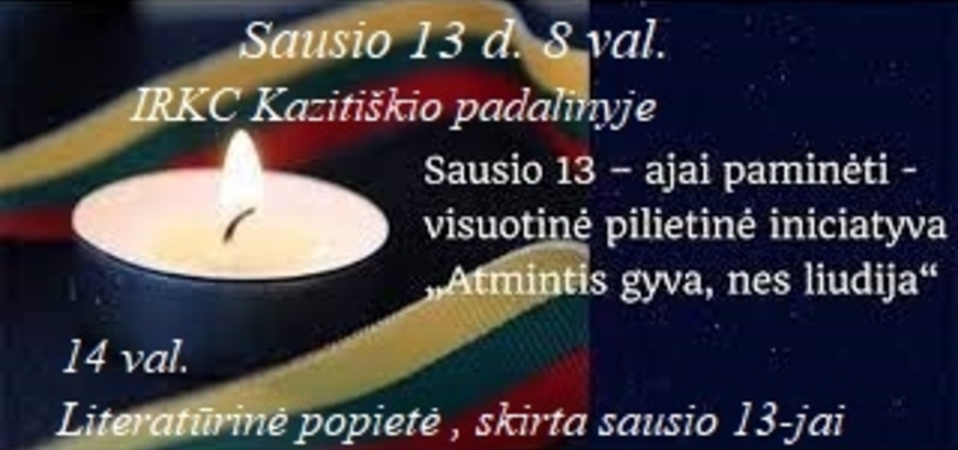 Literatūrinė popietė Kazitiškyje