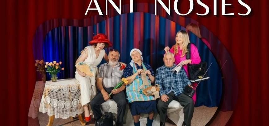  Vidiškių teatro studijos „Kadrai“ spektaklis „Apgamas ant nosies“