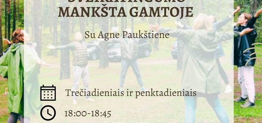 Sveikatingumo mankšta gamtoje