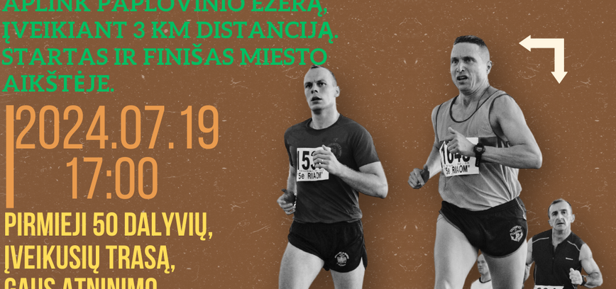 Masinis bėgimas „Bėganti Ignalina 2024“