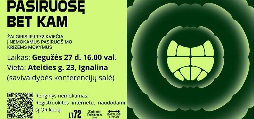 Praktiniai civilinės saugos mokymai „Pasiruošę bet kam“