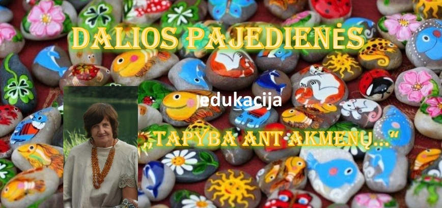 Edukacija Didžiasalyje „Tapyba ant akmenų“