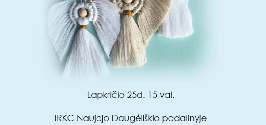 Edukacinės dirbtuvės N. Daugėliškyje „Namų jaukumui“