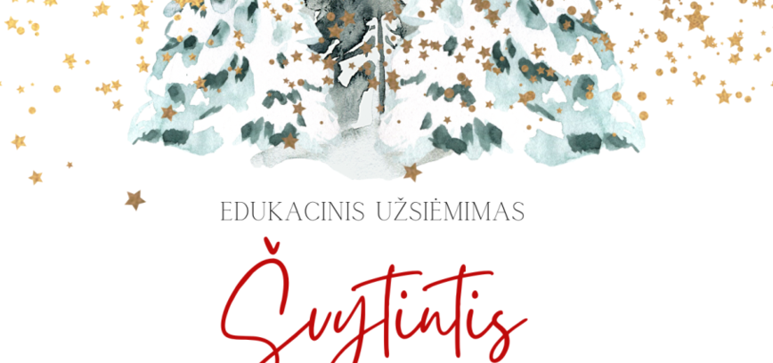 Kūrybinės dirbtuvėlės Mažėnuose „Švytintis Kalėdų langas“