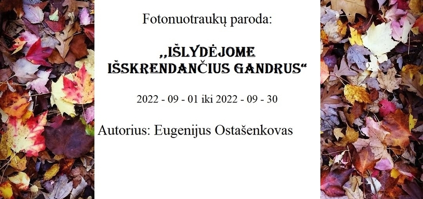 „Išlydėjome išskrendančius gandrus“