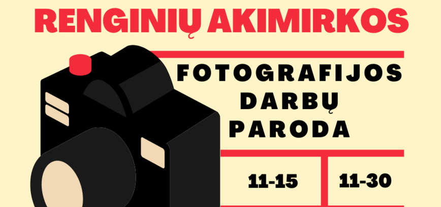 Mažėnai: Foto darbų paroda „Gražiausios renginių akimirkos“
