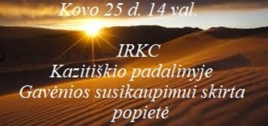 „Gavėnios popietė“ Kazitiškyje