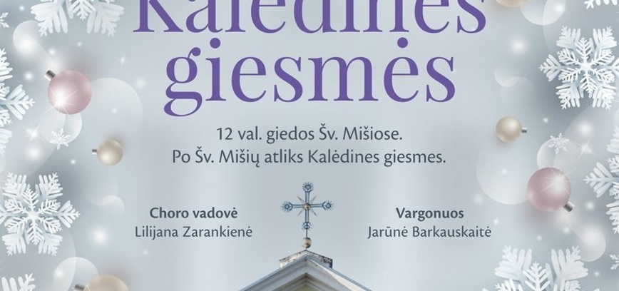 Kalėdinės giesmės Mielagėnuose