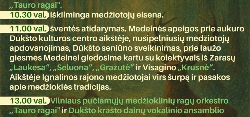 Šv. Huberto diena Dūkšte