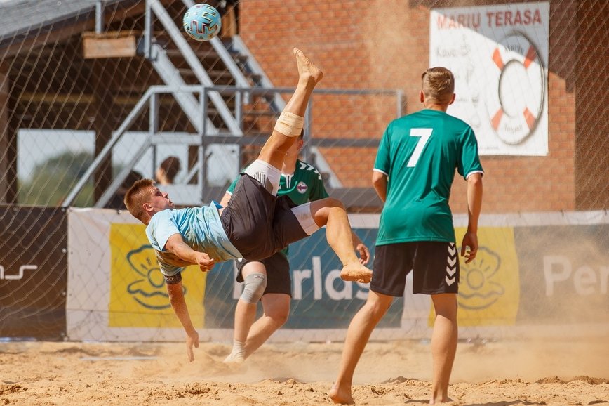 Stiklita Lithuanian beach football championship II stage