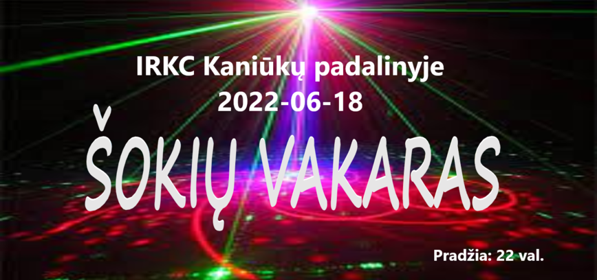 Šokių vakaras Kaniūkuose