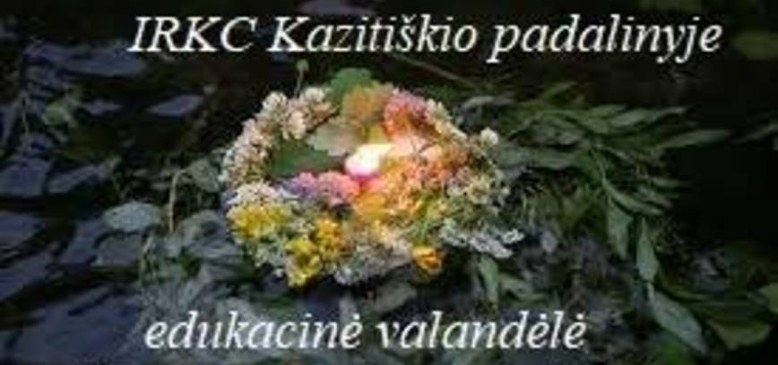 Edukacija „Pyniau, pyniau vainikėlį“ Kazitiškyje