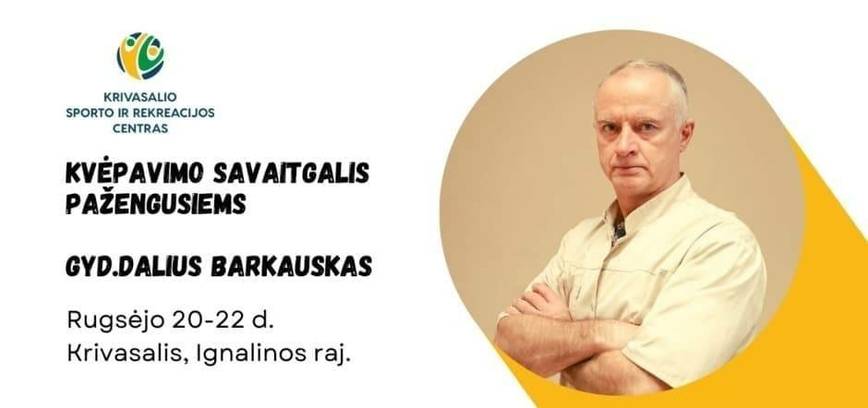 Kvėpavimo savaitgalis pažengusiems Krivasalyje su gyd. Daliumi Barkausku