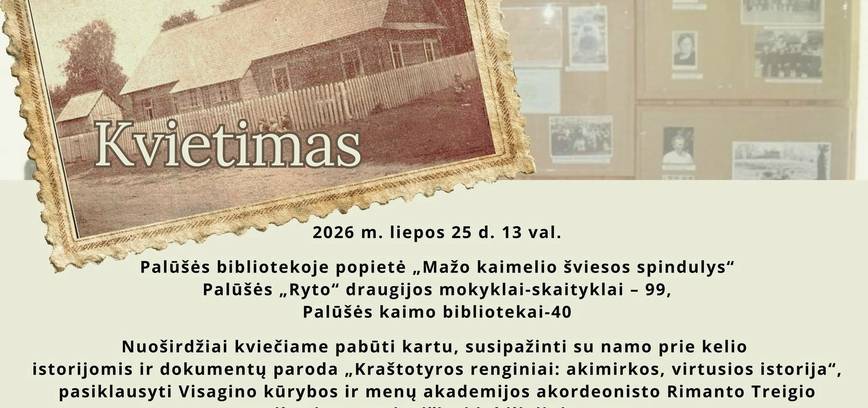 Popietė „Mažo kaimelio šviesos spindulys“