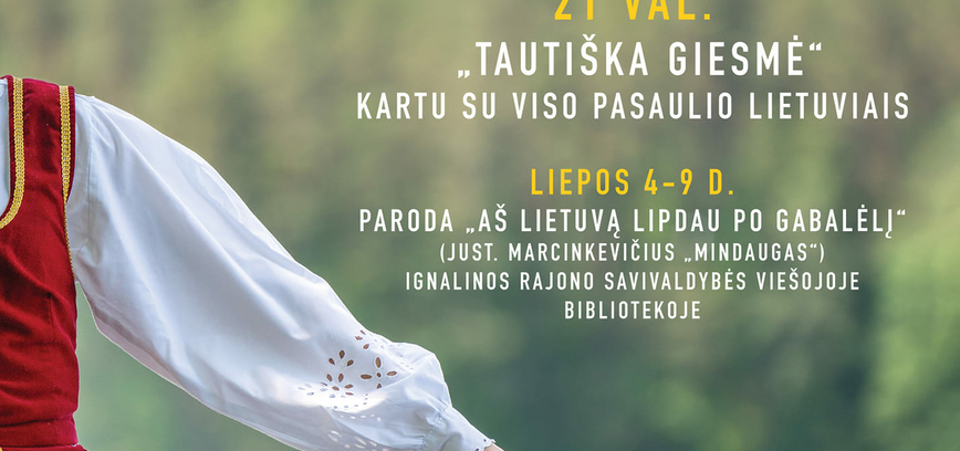 Liepos 6-ios renginiai Ignalinoje