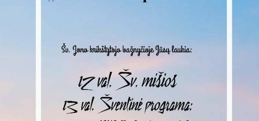 Šventinė programa Mielagėnuose „Tas mamos rūpestėlis“