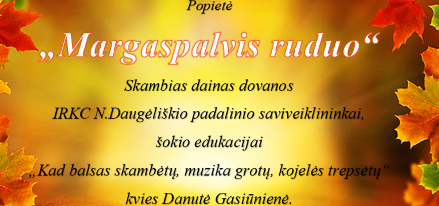Popietė N. Daugėliškyje