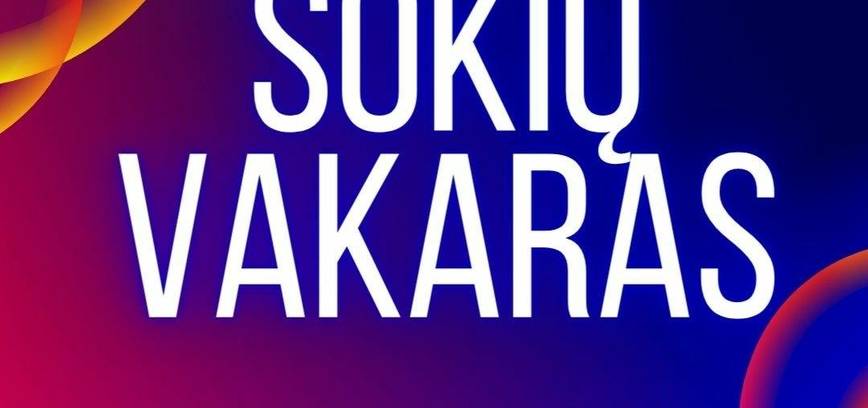 Šokių vakaras Mažėnuose